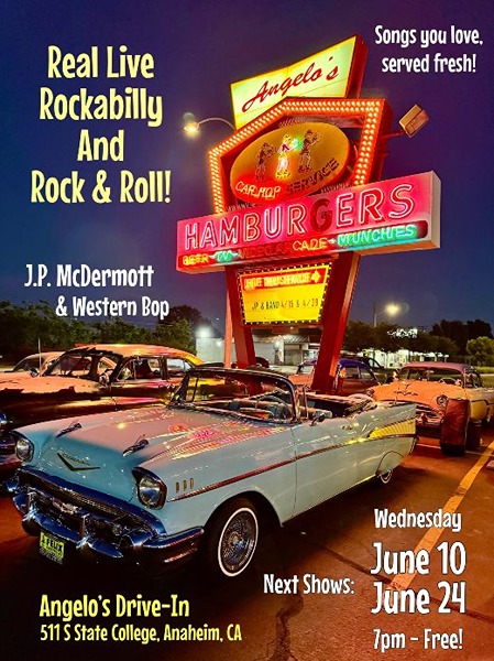 Angelo's Rockabilly Car Meet flyer June 2026